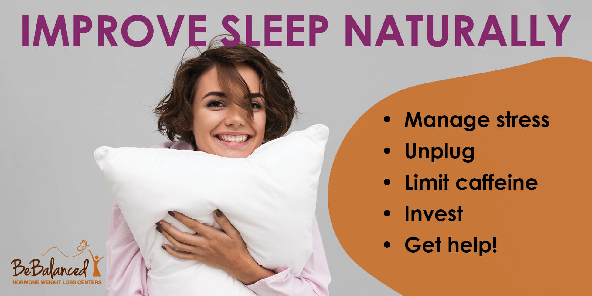 5 ways to improve your sleep naturally!
